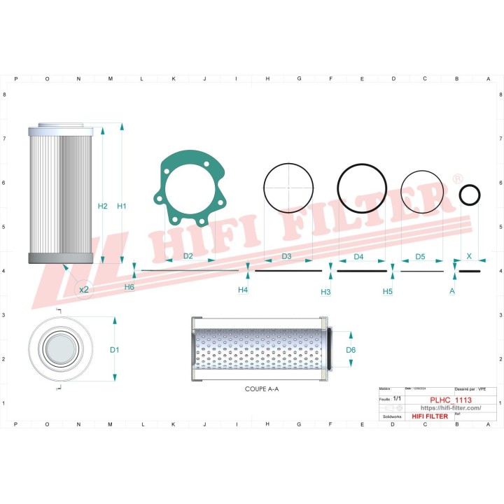 HYDRAULIC FILTER KIT