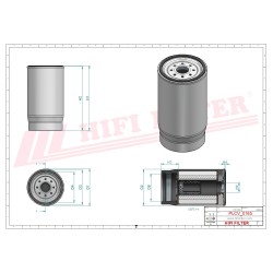 FUEL WATER SEPARATOR FILTER