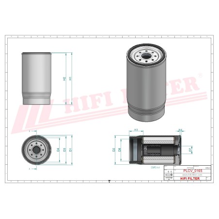 FUEL WATER SEPARATOR FILTER