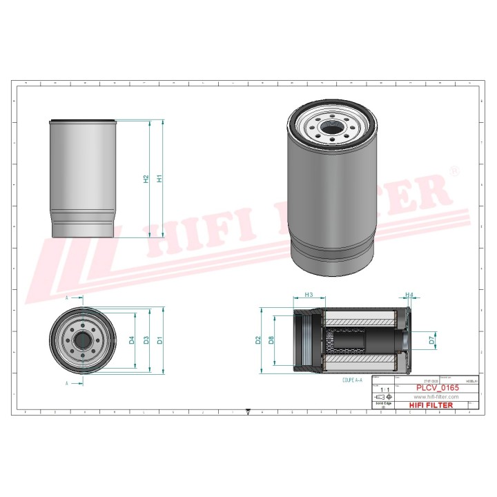 FUEL WATER SEPARATOR FILTER