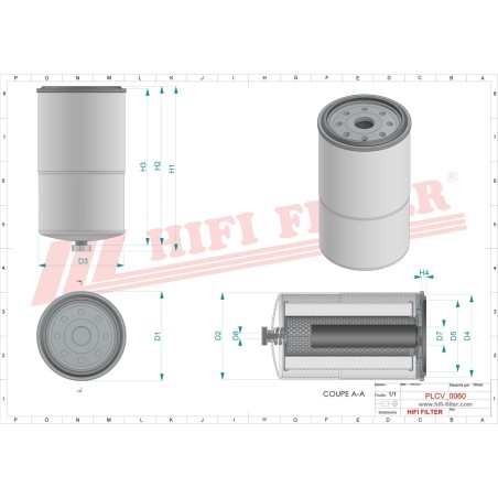 FUEL WATER SEPARATOR FILTER
