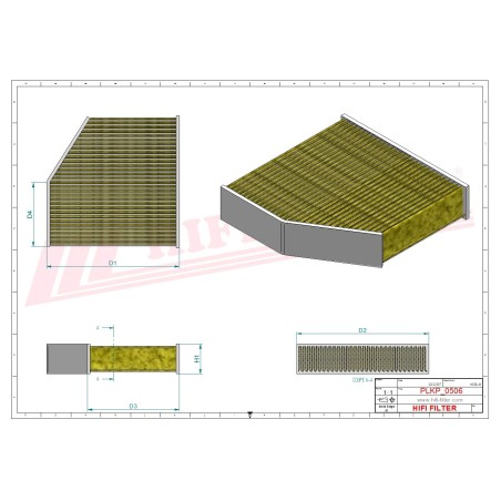 ANTIBACTERIAL CABIN FILTER