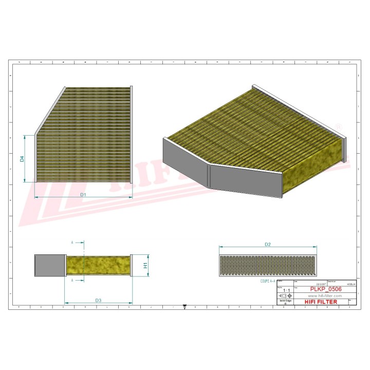 ANTIBACTERIAL CABIN FILTER