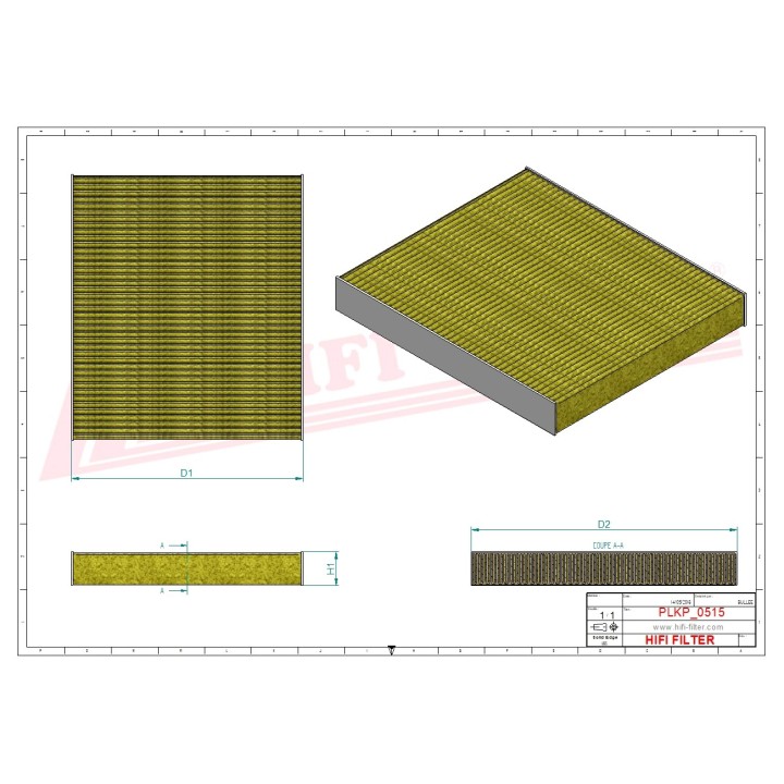 ANTIBACTERIAL CABIN FILTER