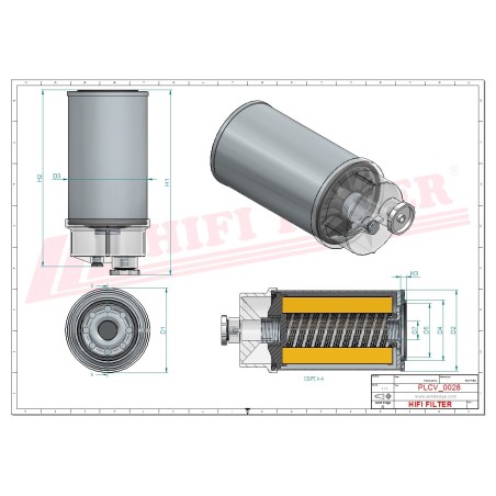 FUEL WATER SEPARATOR FILTER