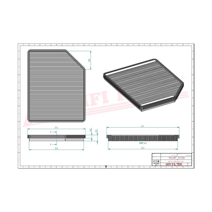 CABIN AIR FILTER