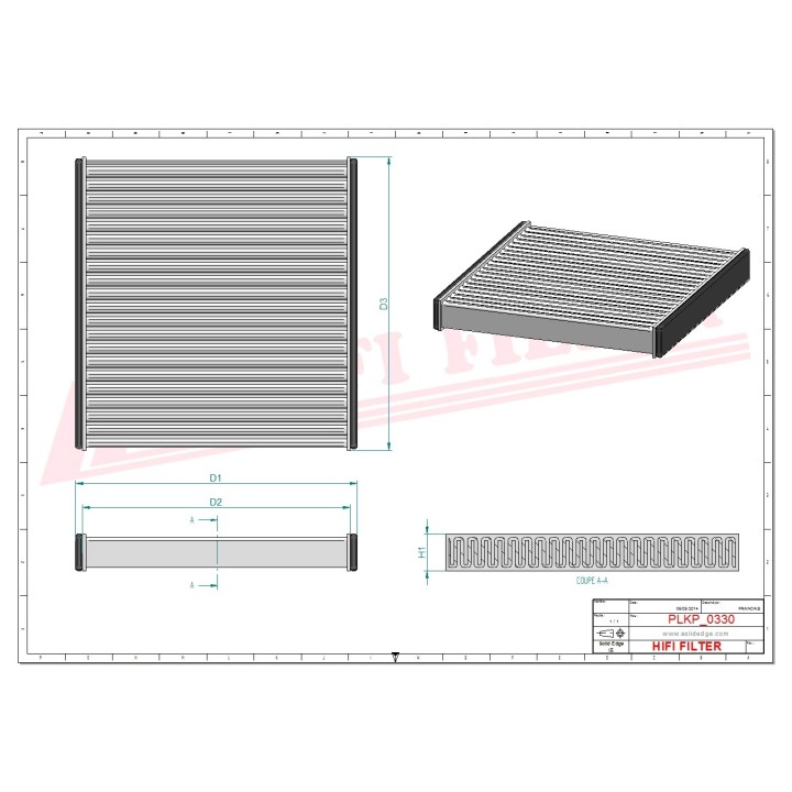 CABIN AIR FILTER