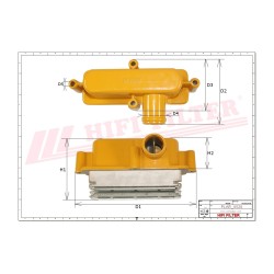 ENGINE BREATHER FILTER