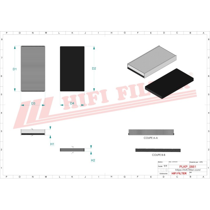 CABIN AIR FILTER KIT