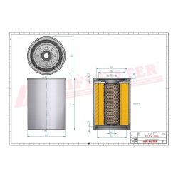 FUEL WATER SEPARATOR FILTER