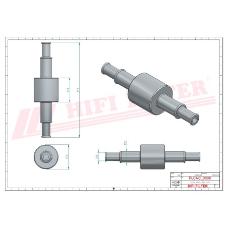NON RETURN VALVE 8/6MM