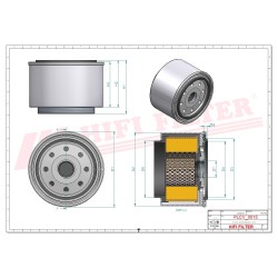 FUEL WATER SEPARATOR FILTER
