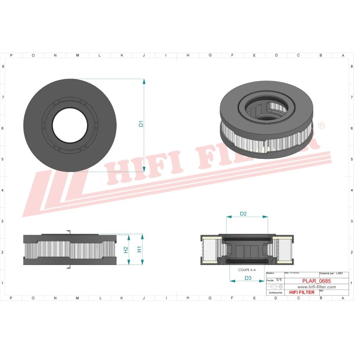 ENGINE BREATHER FILTER