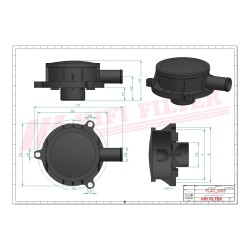ENGINE BREATHER FILTER