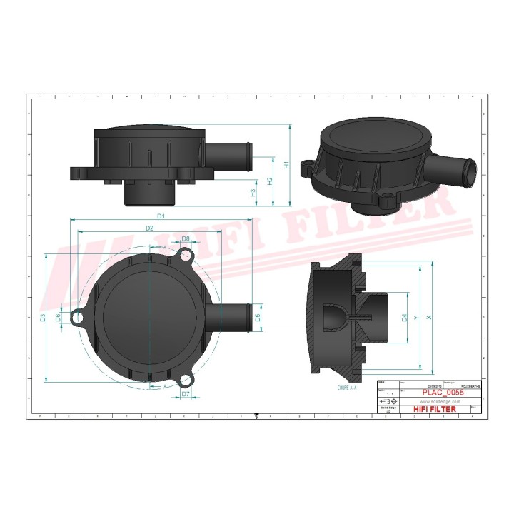 ENGINE BREATHER FILTER