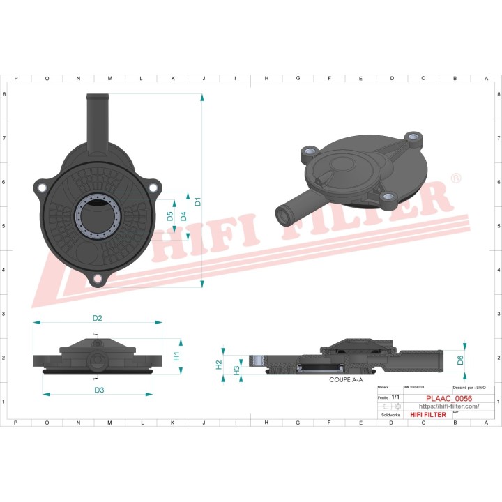 ENGINE BREATHER FILTER