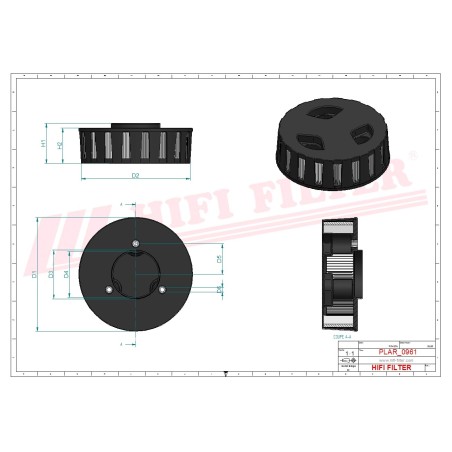 ENGINE BREATHER FILTER