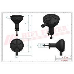 ENGINE BREATHER FILTER