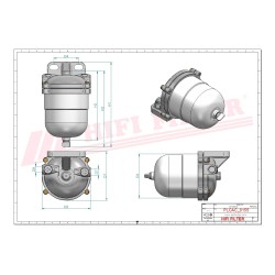 FUEL FILTER HOUSING
