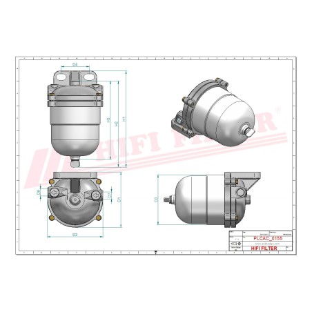 FUEL FILTER HOUSING
