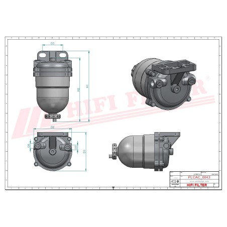 FUEL FILTER HOUSING
