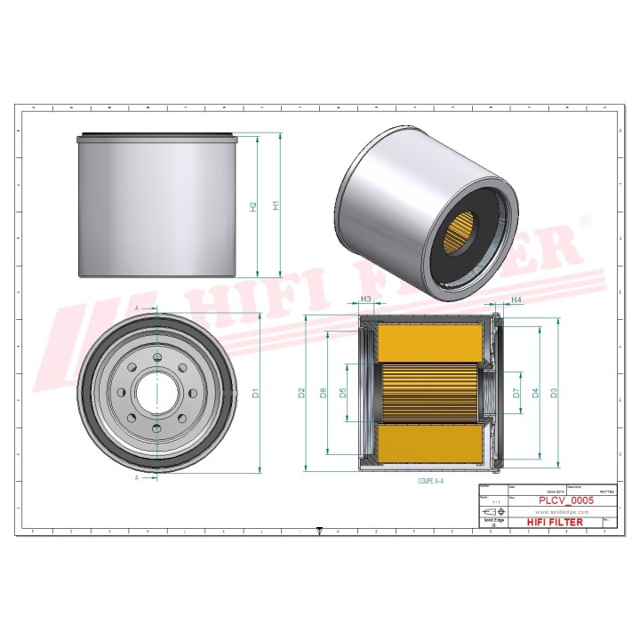 FUEL WATER SEPARATOR FILTER