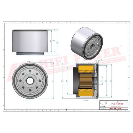 FUEL WATER SEPARATOR FILTER