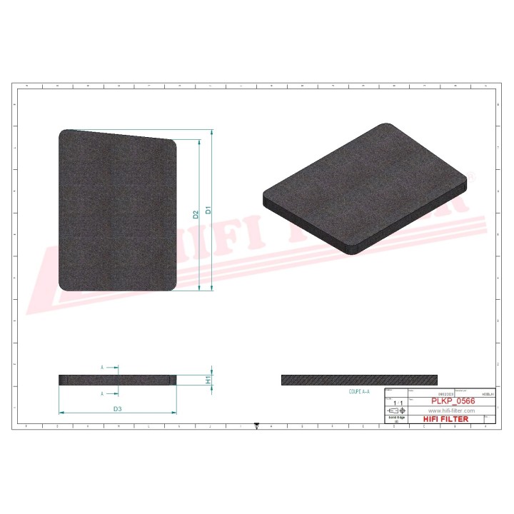 CABIN FILTER CATEGORY 1