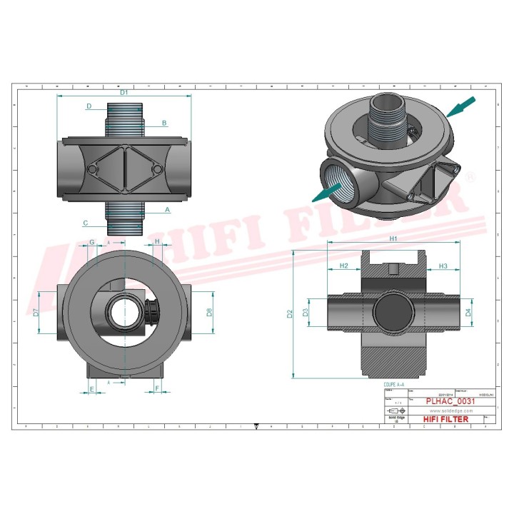 HYDRAULIC FILTER HEAD