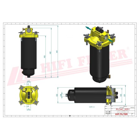 FUEL FILTER HOUSING