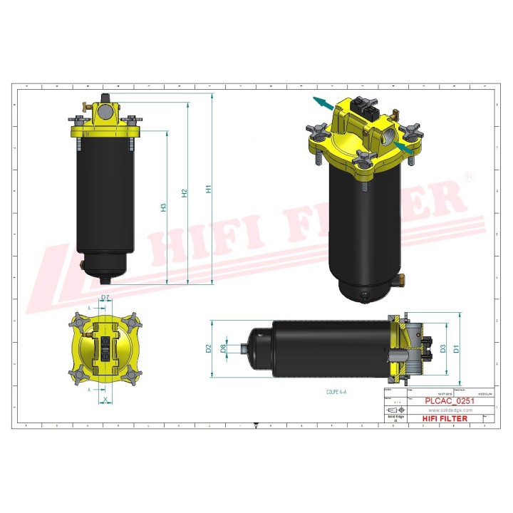 FUEL FILTER HOUSING