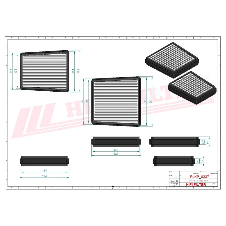 CABIN FILTER KIT