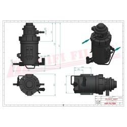 FUEL FILTER HOUSING