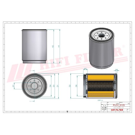 FUEL WATER SEPARATOR FILTER