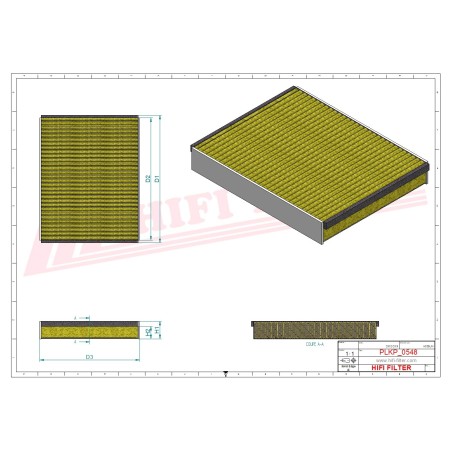 ANTIBACTERIAL CABIN FILTER