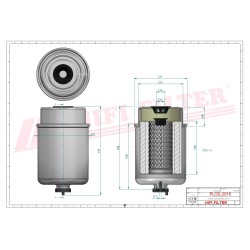 FUEL WATER SEPARATOR FILTER