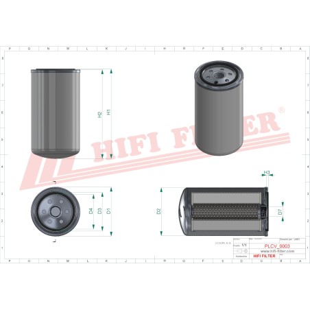 FUEL WATER SEPARATOR FILTER