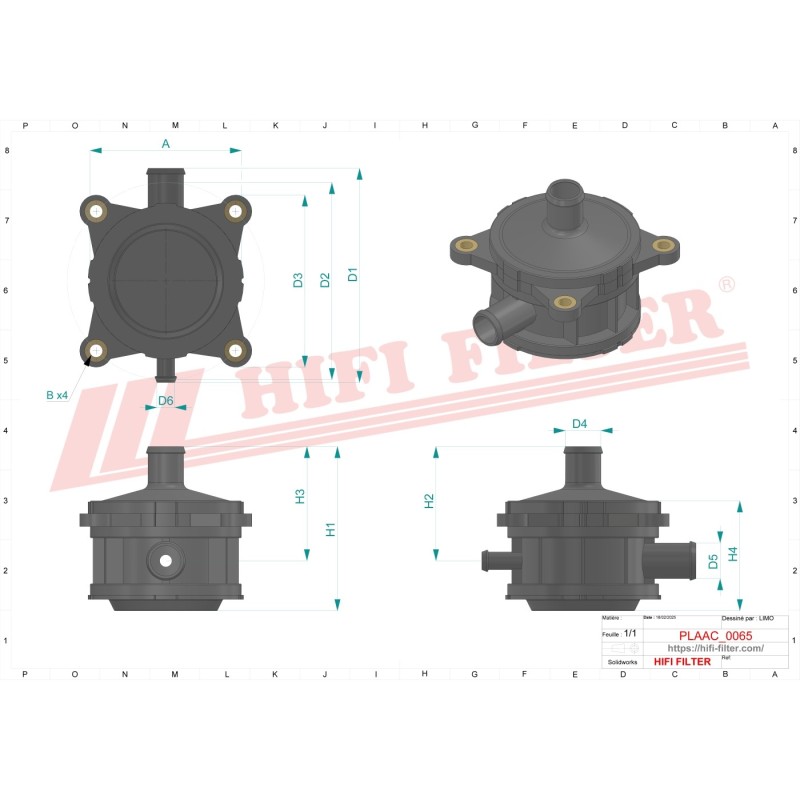 ENGINE BREATHER FILTER