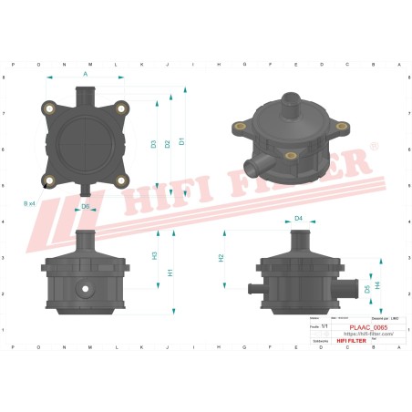 ENGINE BREATHER FILTER