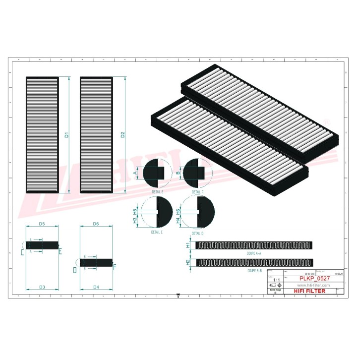 CABIN FILTER KIT
