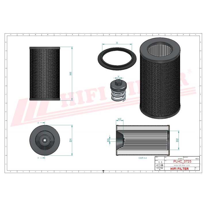 HYDRAULIC FILTER KIT