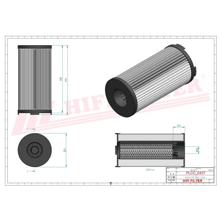 FUEL WATER SEPARATOR FILTER