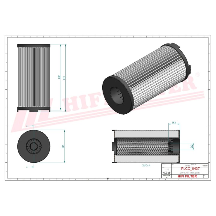 FUEL WATER SEPARATOR FILTER