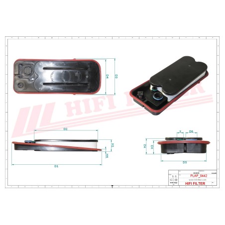 ENGINE BREATHER FILTER