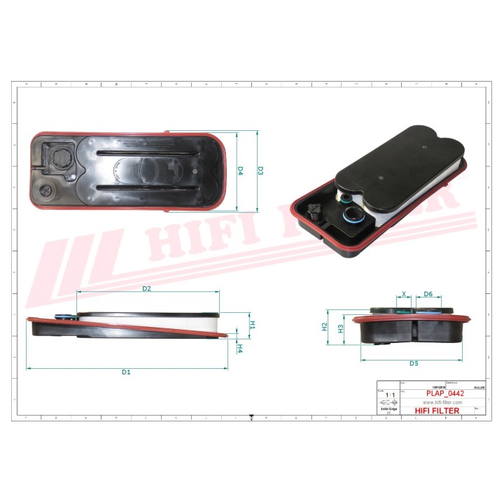 ENGINE BREATHER FILTER