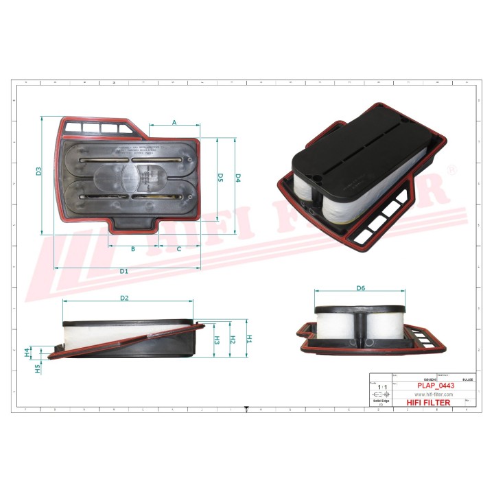 ENGINE BREATHER FILTER
