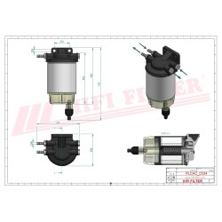 COMPLETE PETROL FILTER