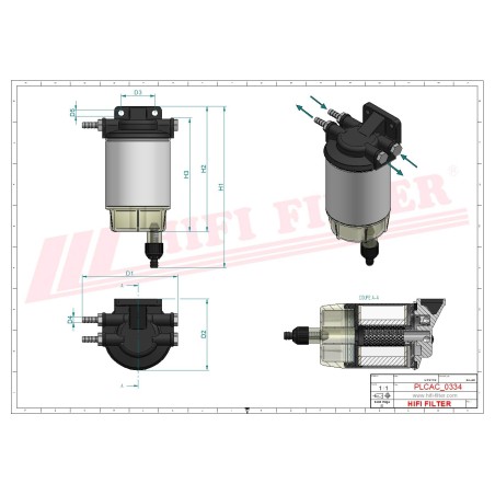 COMPLETE PETROL FILTER