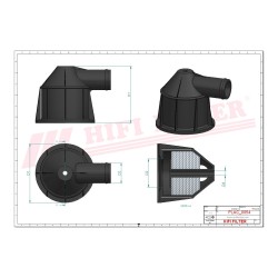 ENGINE BREATHER FILTER