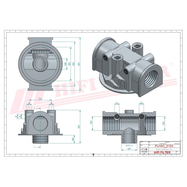 HYDRAULIC FILTER HEAD
